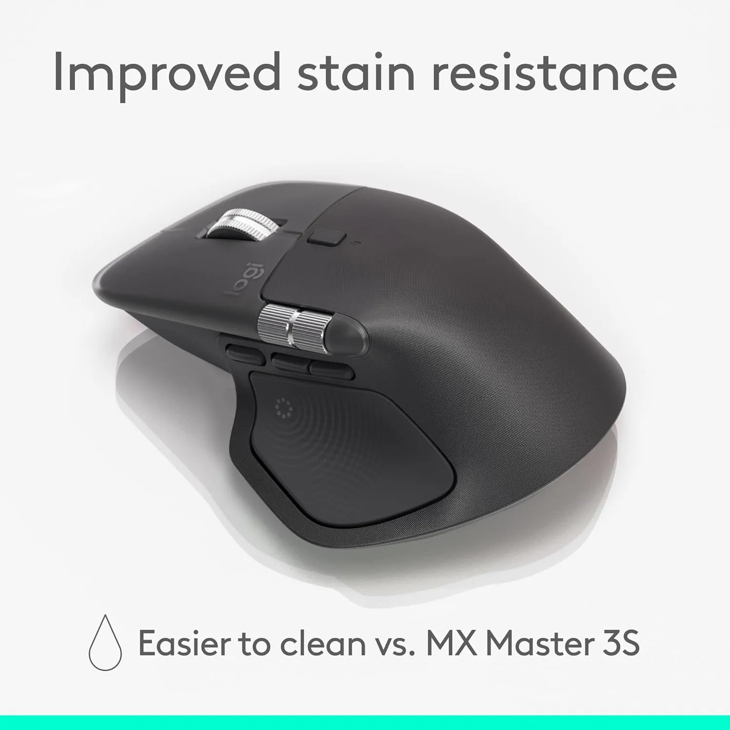 Logitech Wireless Gaming Mouse MX MASTER 4 Black view 3
